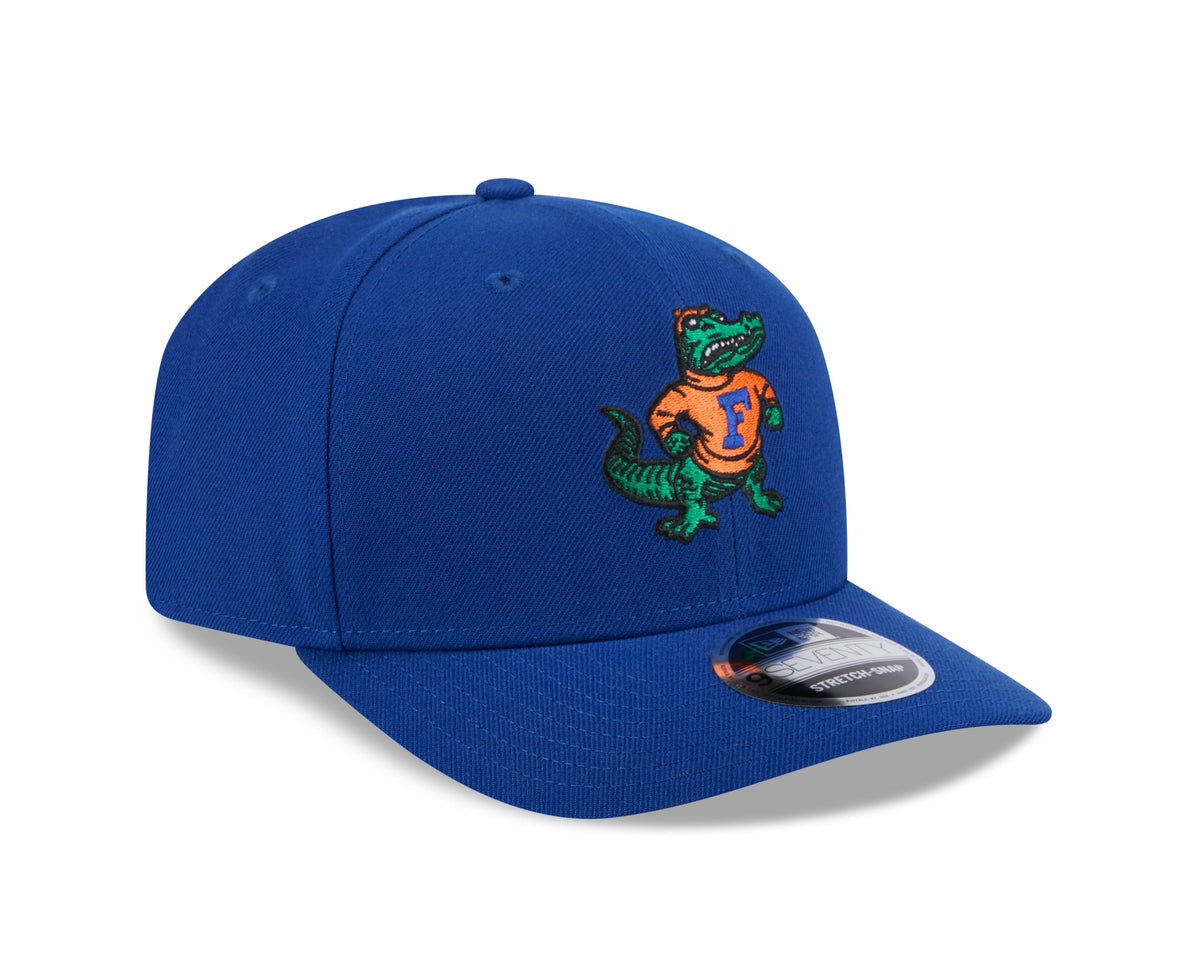 Florida Gators Vault New Era Blue 9SEVENTY Adjustable Hat product image 3, provided for visual reference and product detail