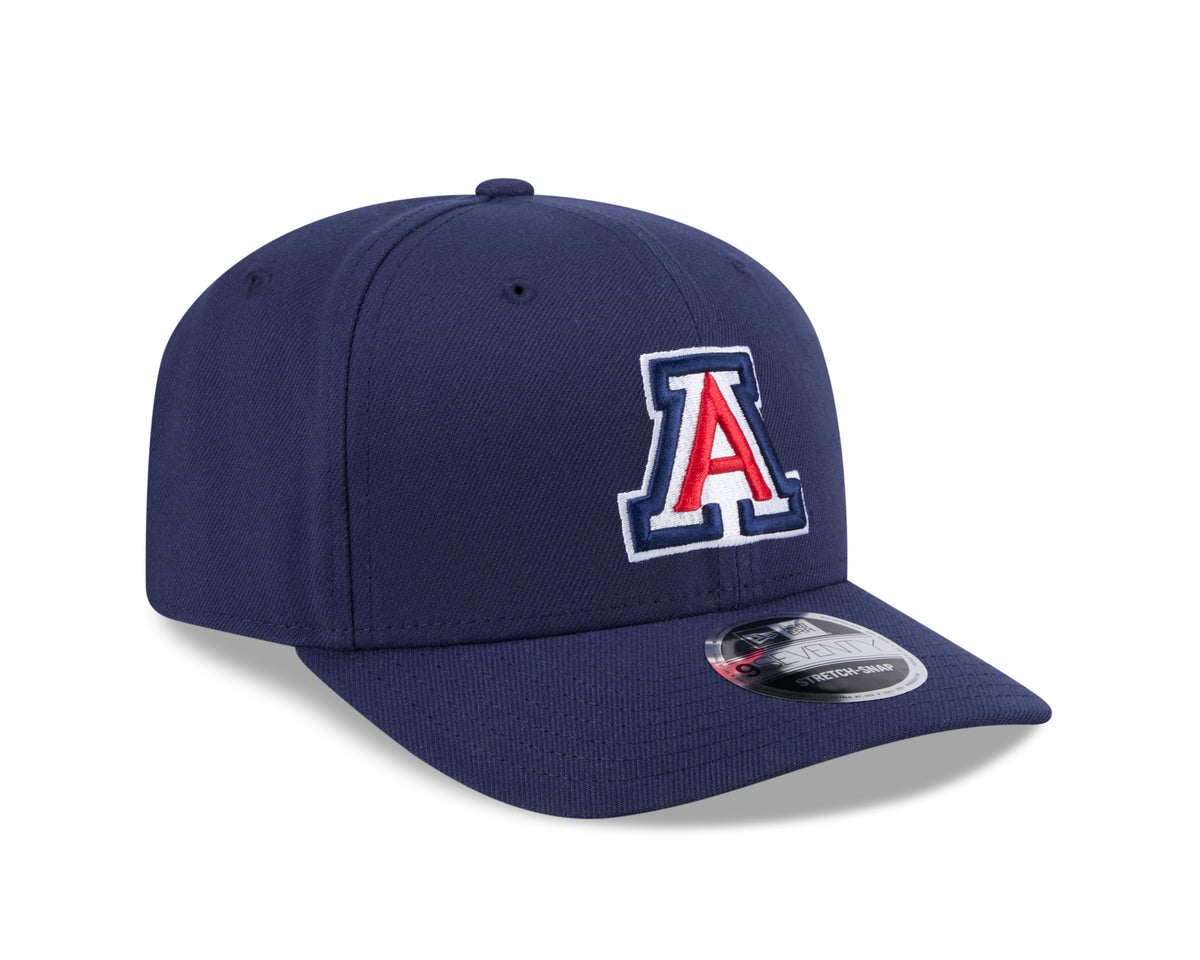 Arizona Wildcats New Era Navy 9SEVENTY Adjustable Hat product image 3, provided for visual reference and product detail