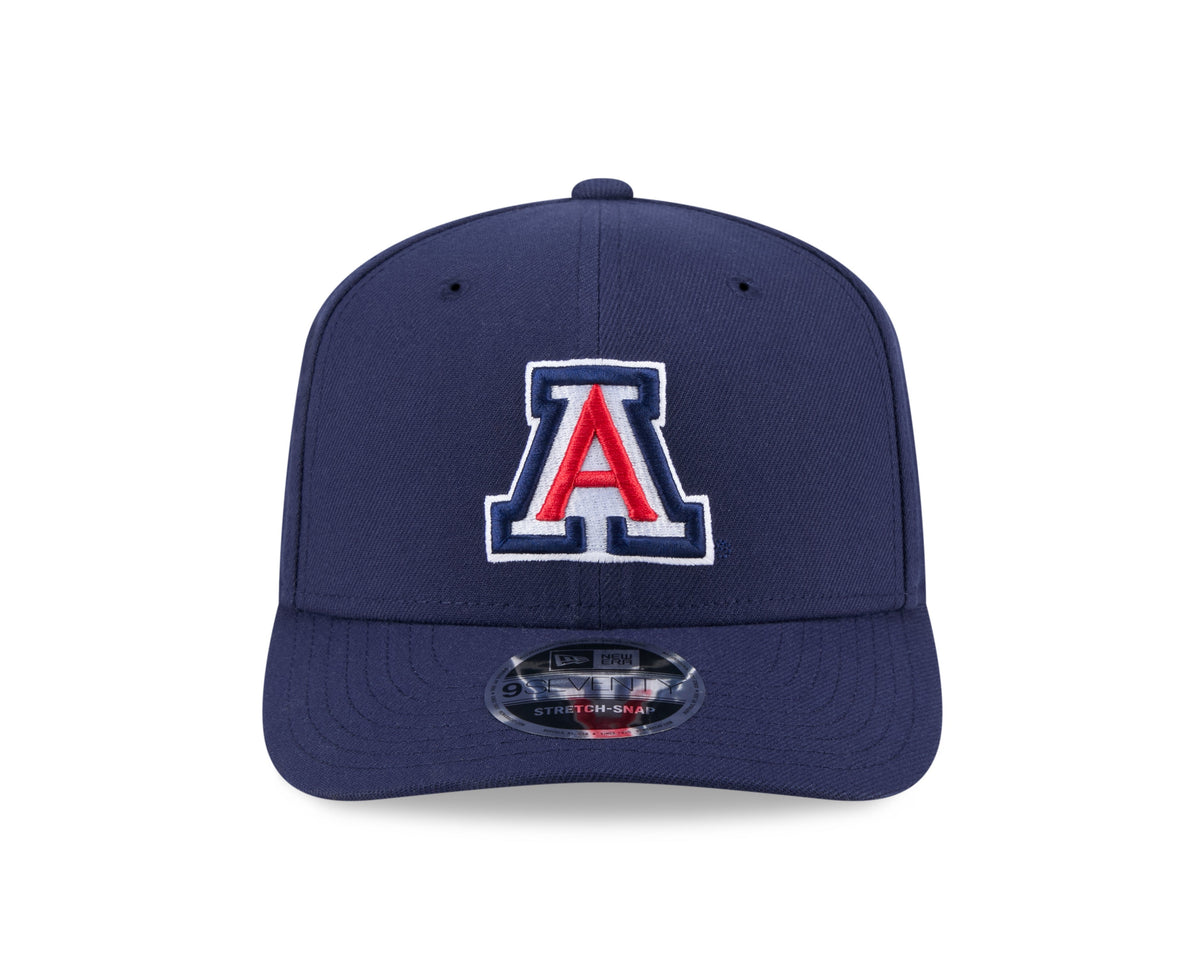 Arizona Wildcats New Era Navy 9SEVENTY Adjustable Hat product image 2, provided for visual reference and product detail
