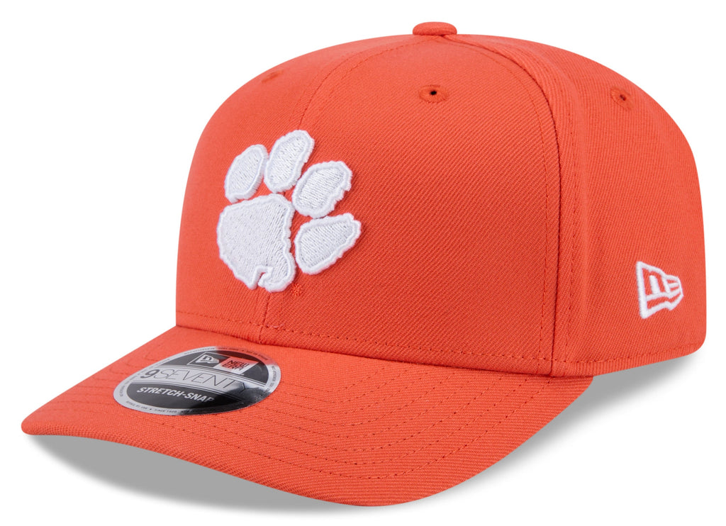 Clemson Tigers New Era Orange 9SEVENTY Adjustable Hat product image 1, provided for visual reference and product detail