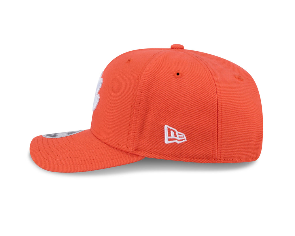 Clemson Tigers New Era Orange 9SEVENTY Adjustable Hat product image 4, provided for visual reference and product detail