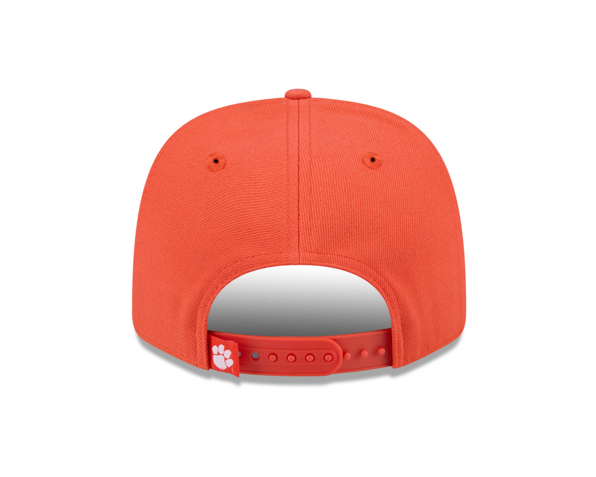 Clemson Tigers New Era Orange 9SEVENTY Adjustable Hat product image 6, provided for visual reference and product detail