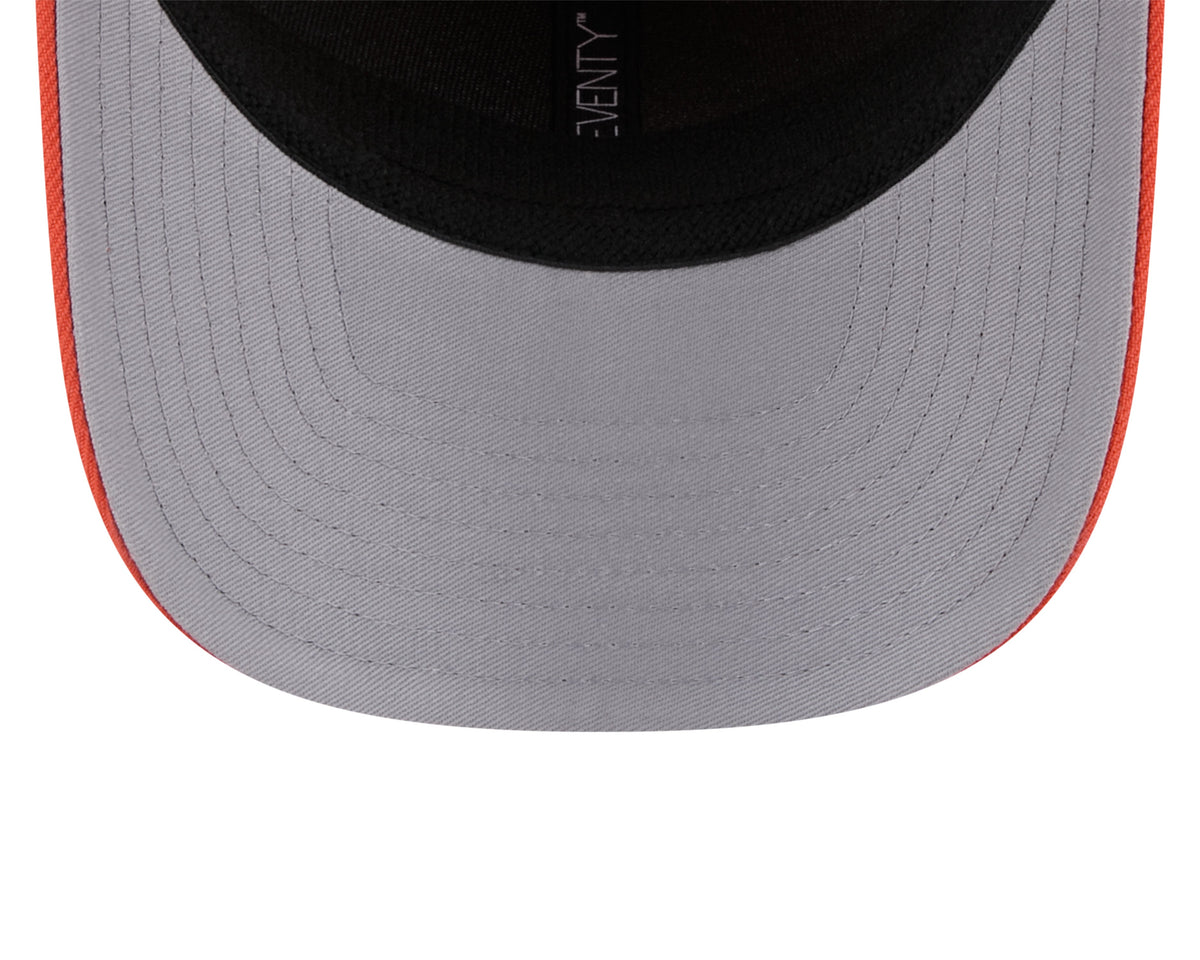 Clemson Tigers New Era Orange 9SEVENTY Adjustable Hat product image 7, provided for visual reference and product detail