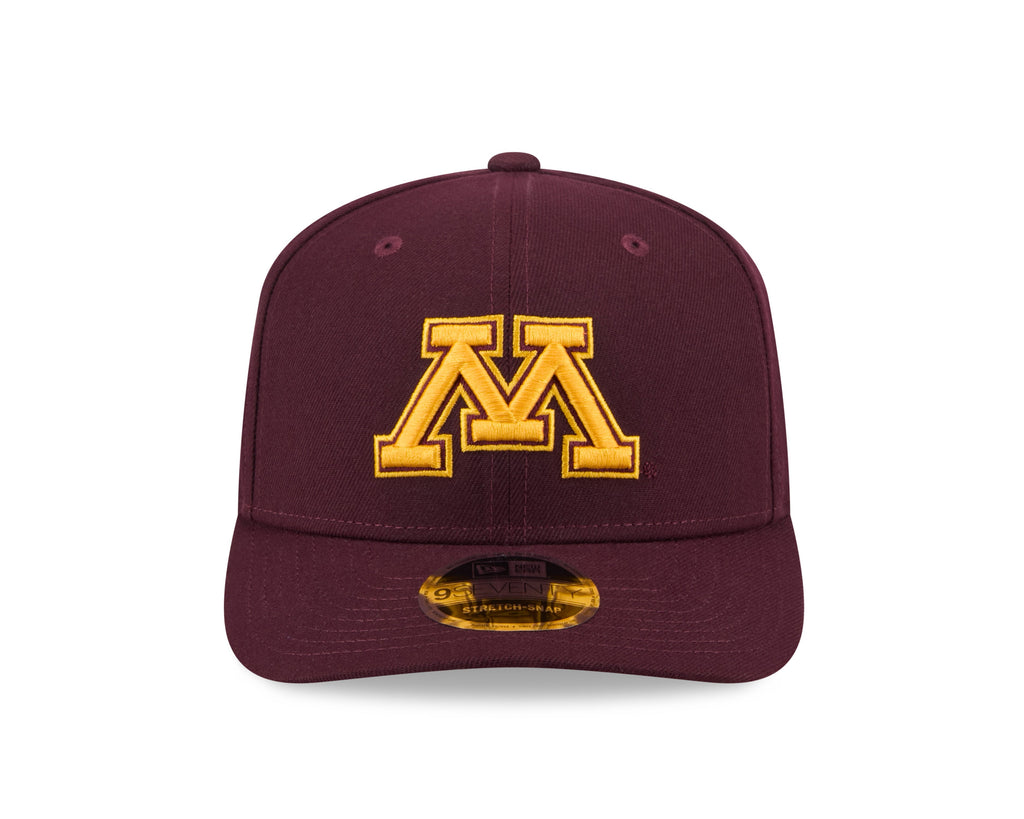 Minnesota Golden Gophers New Era Crimson 9SEVENTY Adjustable Hat product image 2, provided for visual reference and product