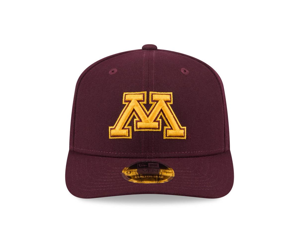 Minnesota Golden Gophers New Era Crimson 9SEVENTY Adjustable Hat product image 2, provided for visual reference and product