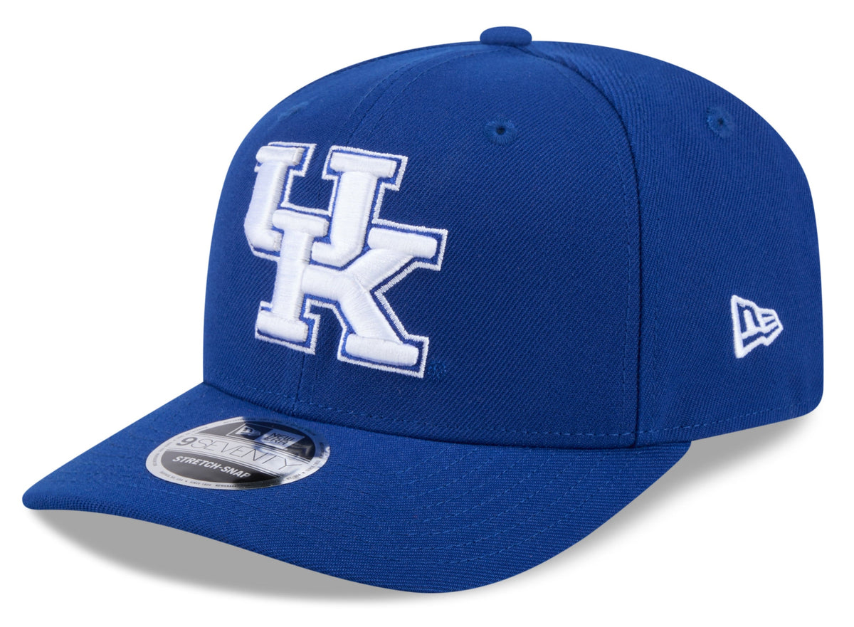 Kentucky Wildcats New Era Blue 9SEVENTY Adjustable Hat product image 1, provided for visual reference and product detail