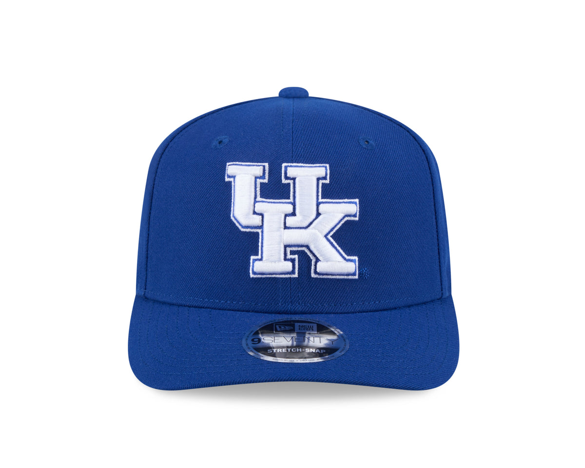 Kentucky Wildcats New Era Blue 9SEVENTY Adjustable Hat product image 2, provided for visual reference and product detail
