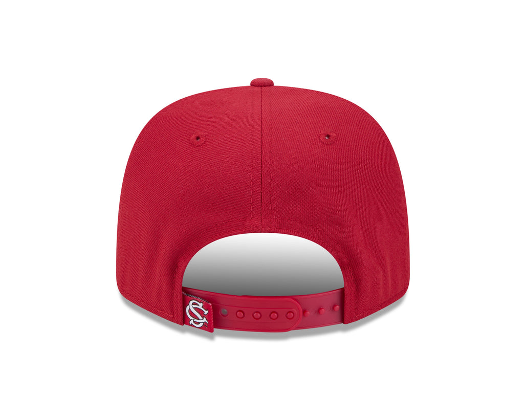 South Carolina Gamecocks New Era Red 9SEVENTY Adjustable Hat product image 6, provided for visual reference and product