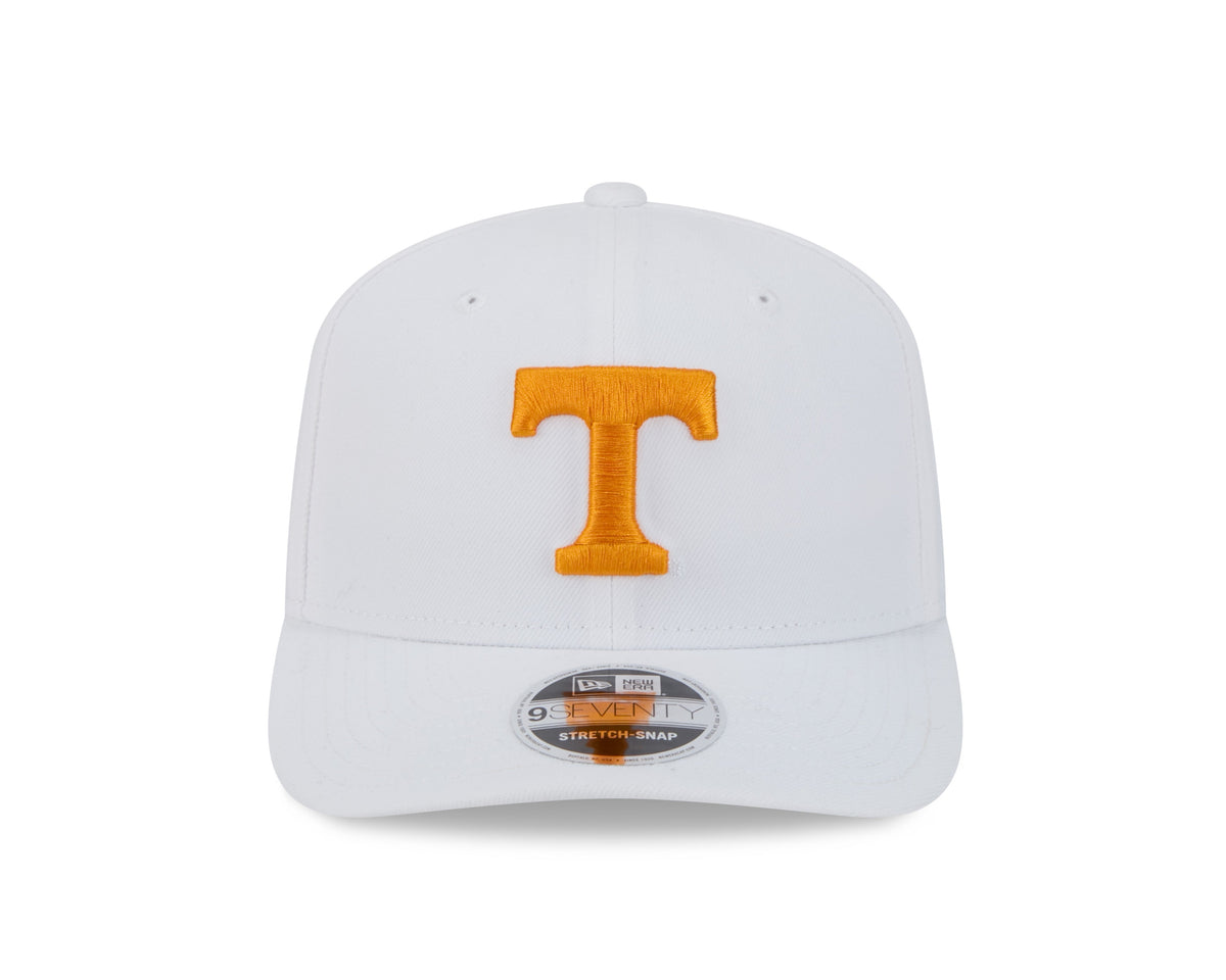 Tennessee Volunteers New Era White 9SEVENTY Adjustable Hat product image 2, provided for visual reference and product detail