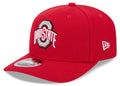 Ohio State Buckeyes New Era Red 9SEVENTY Adjustable Hat product image 1, provided for visual reference and product detail