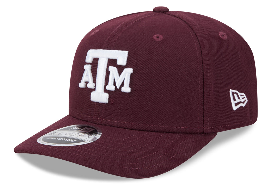 Texas A&M Aggies New Era Maroon 9SEVENTY Adjustable Hat product image 1, provided for visual reference and product detail