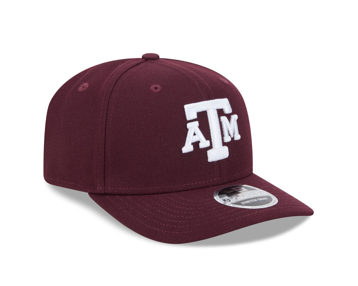 Texas A&M Aggies New Era Maroon 9SEVENTY Adjustable Hat product image 3, provided for visual reference and product detail