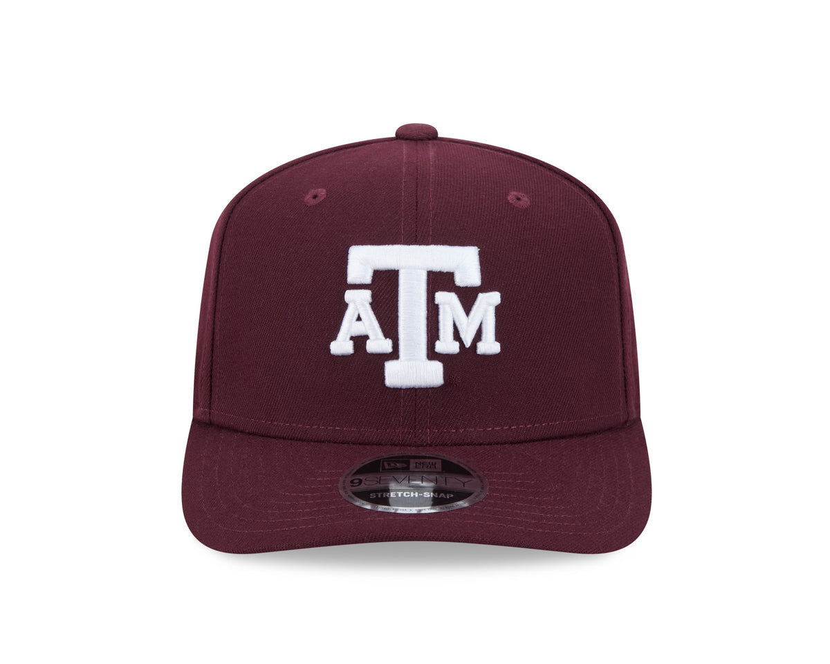 Texas A&M Aggies New Era Maroon 9SEVENTY Adjustable Hat product image 2, provided for visual reference and product detail