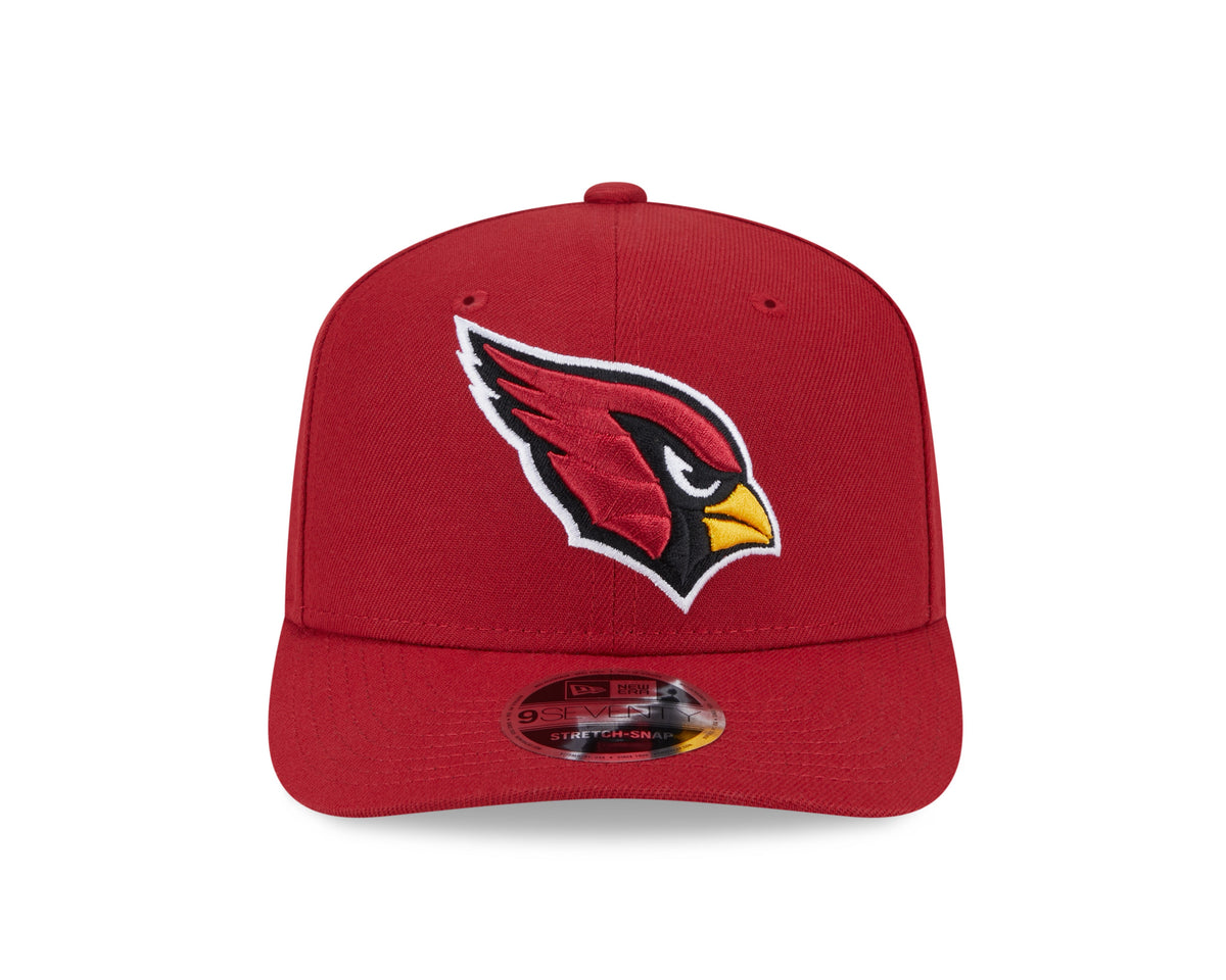 Arizona Cardinals New Era Red 9SEVENTY Adjustable Hat product image 2, provided for visual reference and product detail