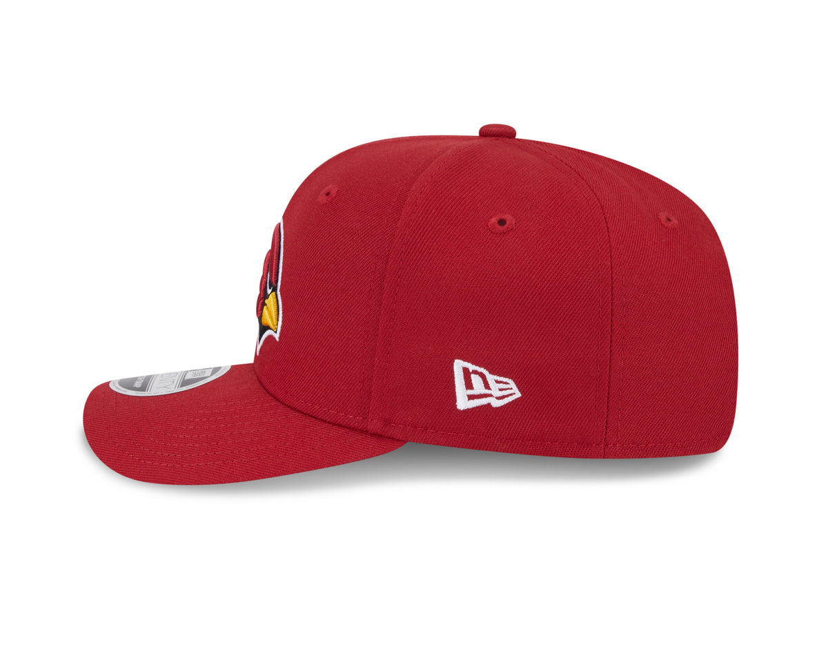 Arizona Cardinals New Era Red 9SEVENTY Adjustable Hat product image 4, provided for visual reference and product detail