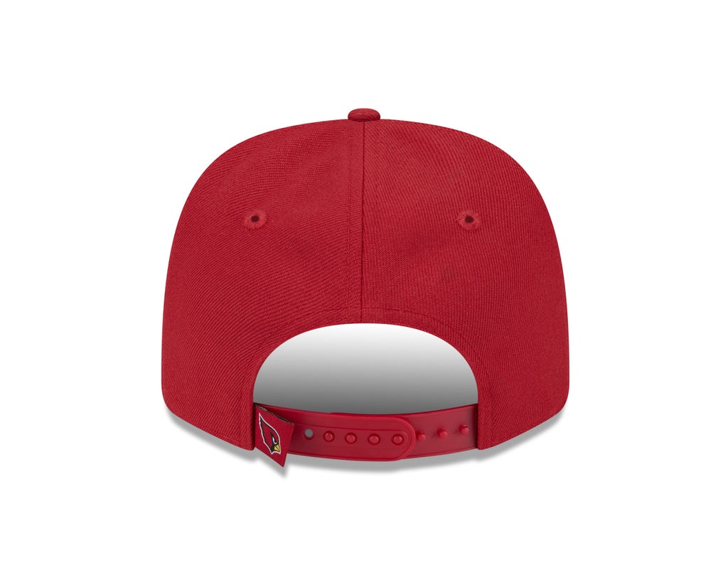 Arizona Cardinals New Era Red 9SEVENTY Adjustable Hat product image 6, provided for visual reference and product detail