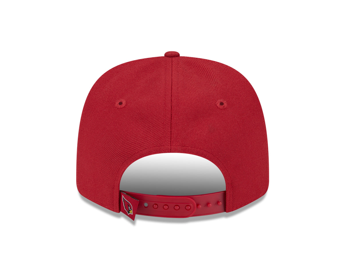 Arizona Cardinals New Era Red 9SEVENTY Adjustable Hat product image 6, provided for visual reference and product detail
