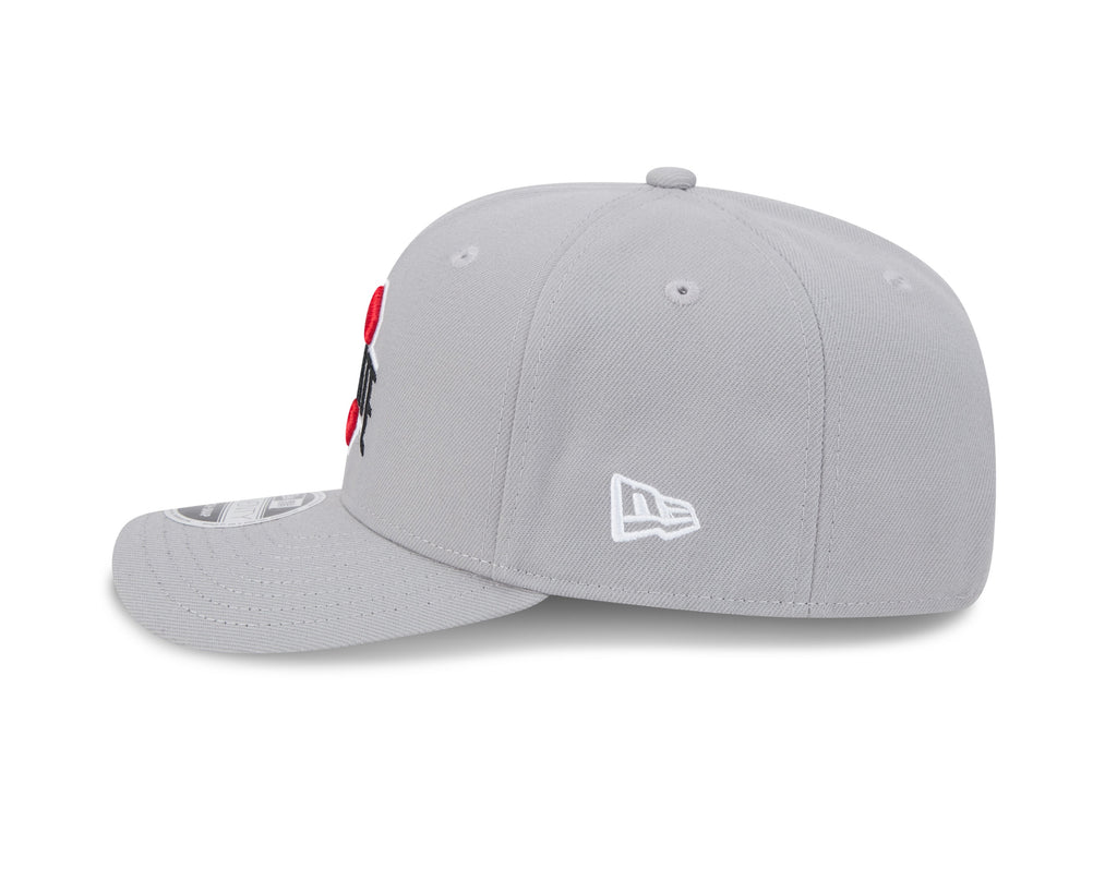 Ohio State Buckeyes New Era Gray 9SEVENTY Adjustable Hat product image 5, provided for visual reference and product detail