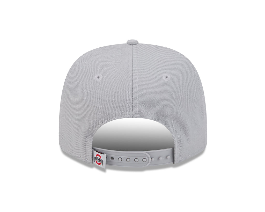Ohio State Buckeyes New Era Gray 9SEVENTY Adjustable Hat product image 6, provided for visual reference and product detail