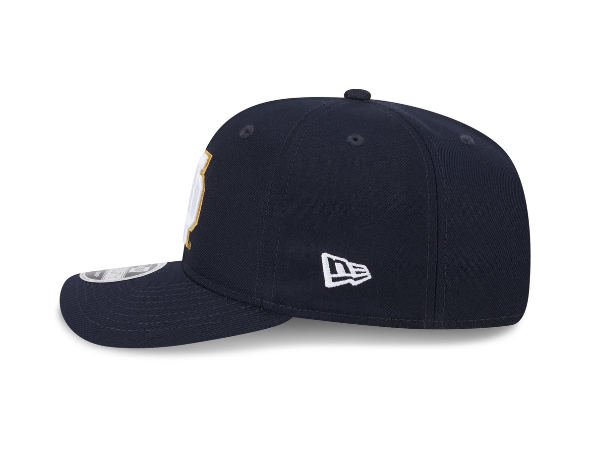 Notre Dame Fighting Irish New Era Navy 9SEVENTY Adjustable Hat product image 4, provided for visual reference and product
