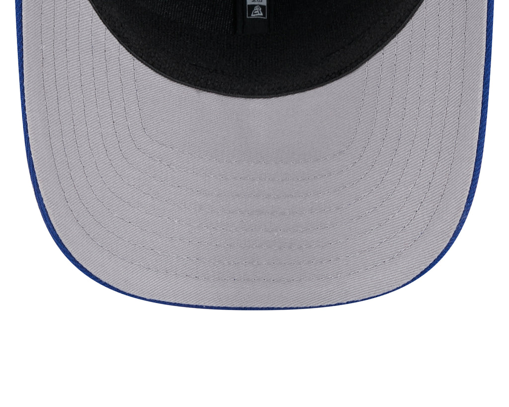 Kansas Jayhawks New Era Blue 9SEVENTY Adjustable Hat product image 7, provided for visual reference and product detail review