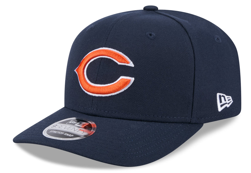 Chicago Bears New Era 9SEVENTY Navy Secondary Logo Adjustable Cap product image 1, provided for visual reference and product