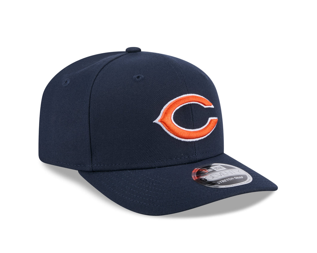 Chicago Bears New Era 9SEVENTY Navy Secondary Logo Adjustable Cap product image 3, provided for visual reference and product