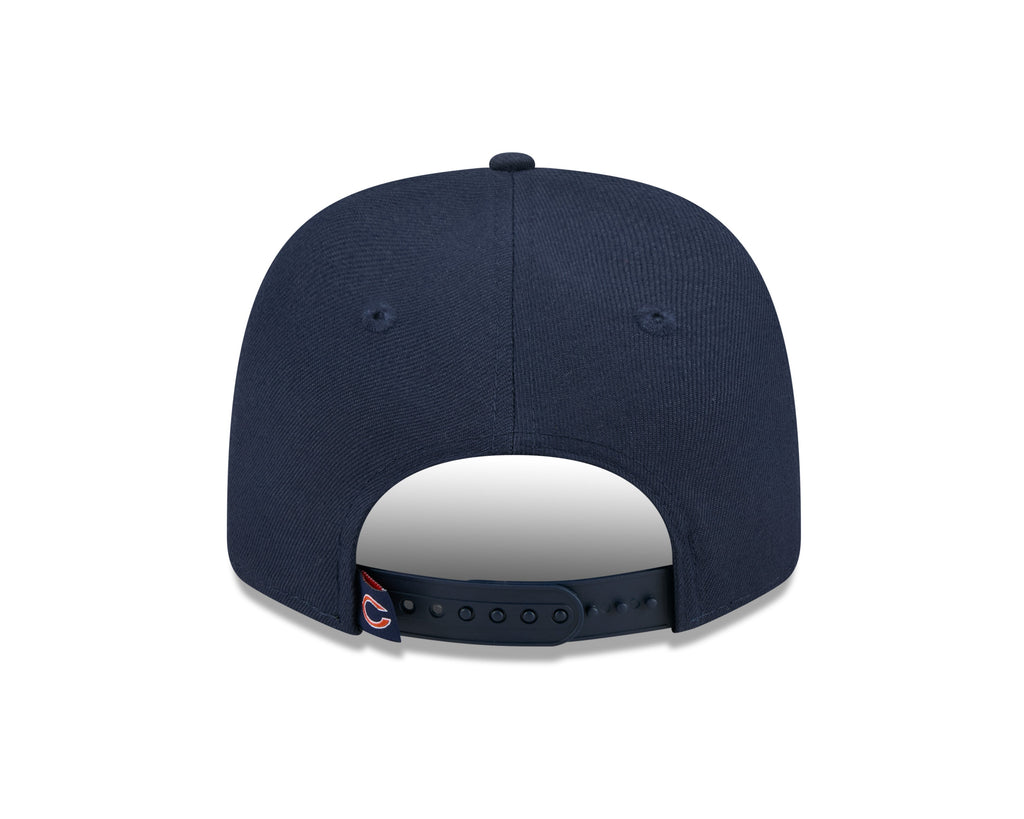 Chicago Bears New Era 9SEVENTY Navy Secondary Logo Adjustable Cap product image 6, provided for visual reference and product