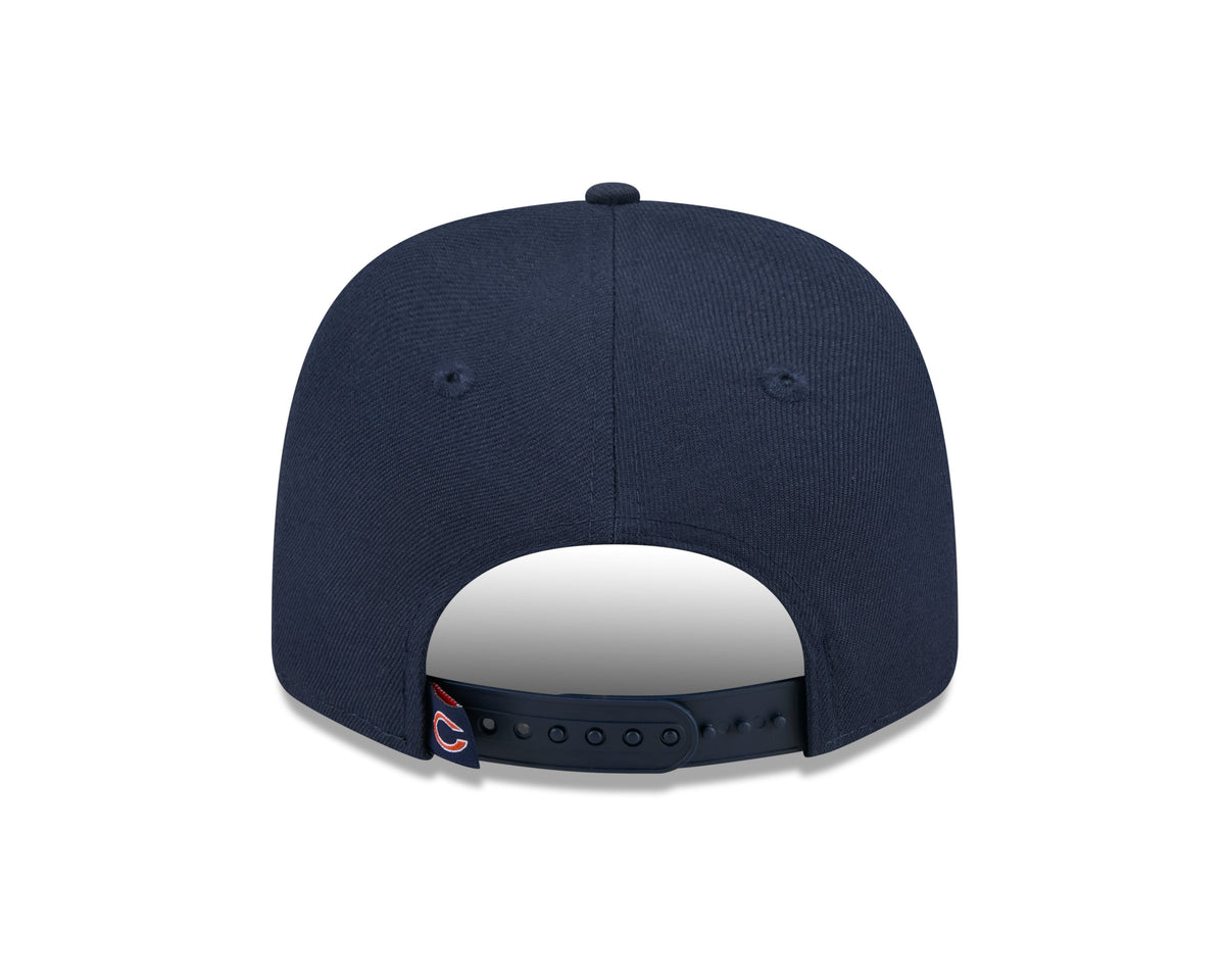 Chicago Bears New Era 9SEVENTY Navy Secondary Logo Adjustable Cap product image 6, provided for visual reference and product
