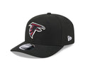 Atlanta Falcons New Era Black 9SEVENTY Adjustable Hat product image 1, provided for visual reference and product detail