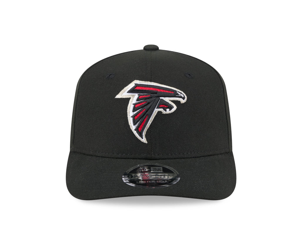 Atlanta Falcons New Era Black 9SEVENTY Adjustable Hat product image 3, provided for visual reference and product detail
