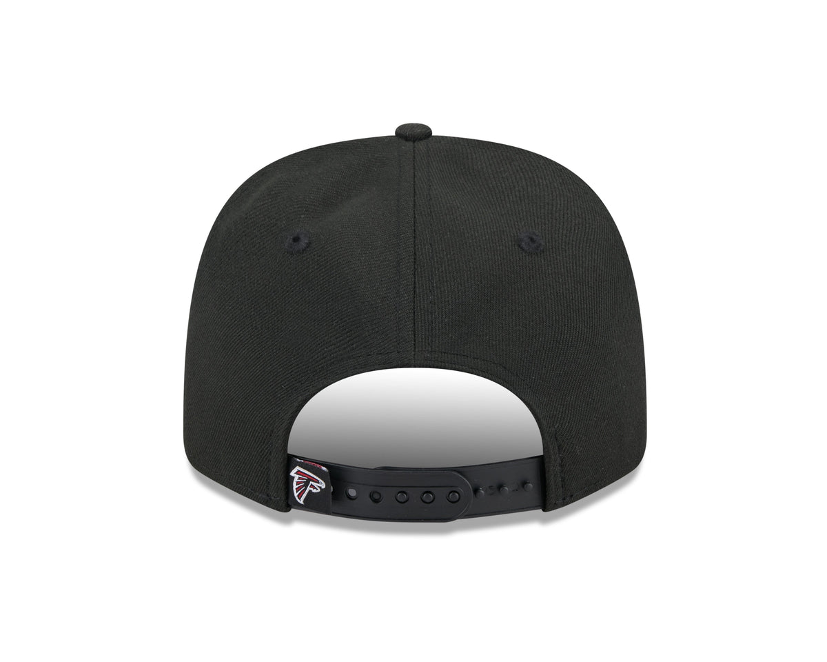 Atlanta Falcons New Era Black 9SEVENTY Adjustable Hat product image 5, provided for visual reference and product detail