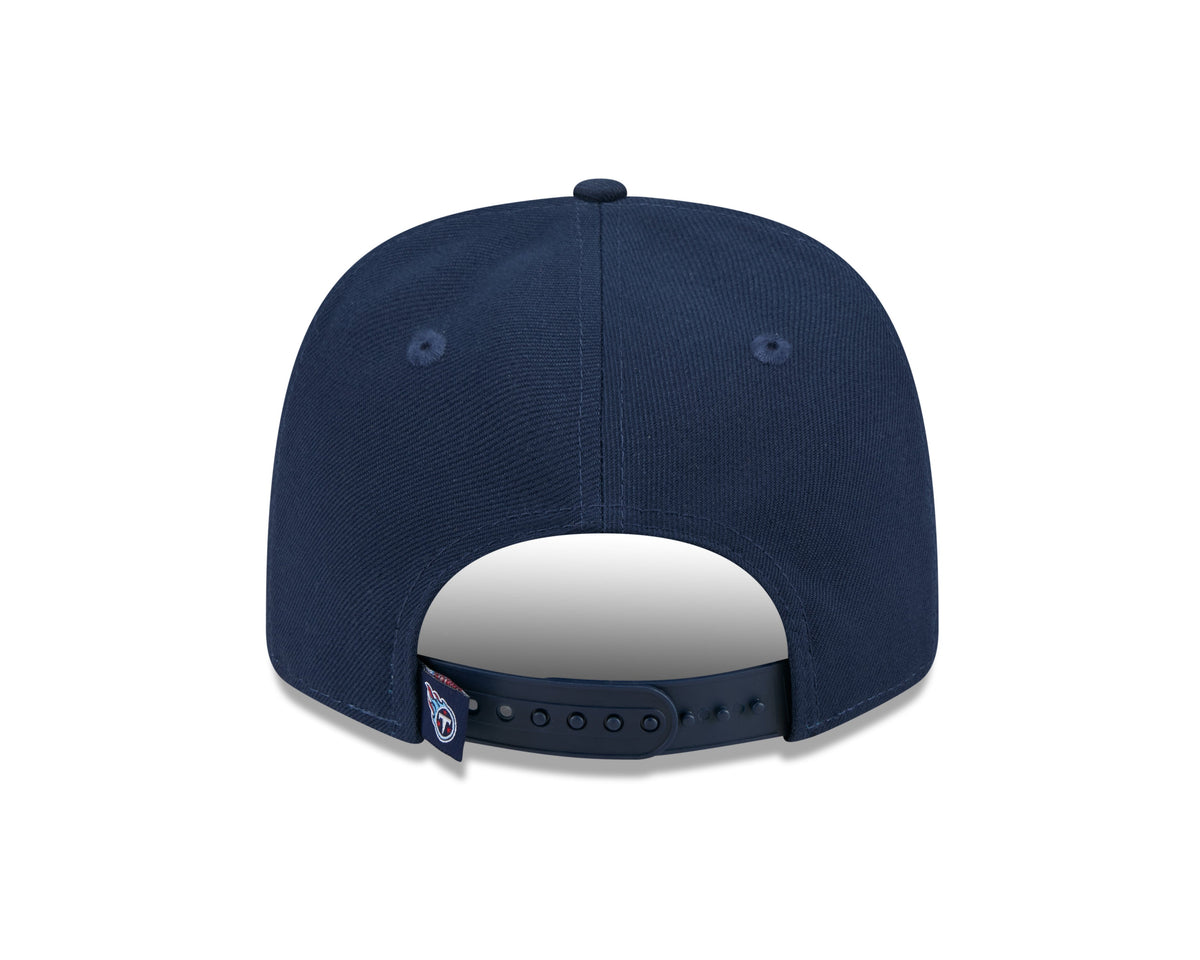 Tennessee Titans New Era Navy 9SEVENTY Adjustable Hat product image 6, provided for visual reference and product detail