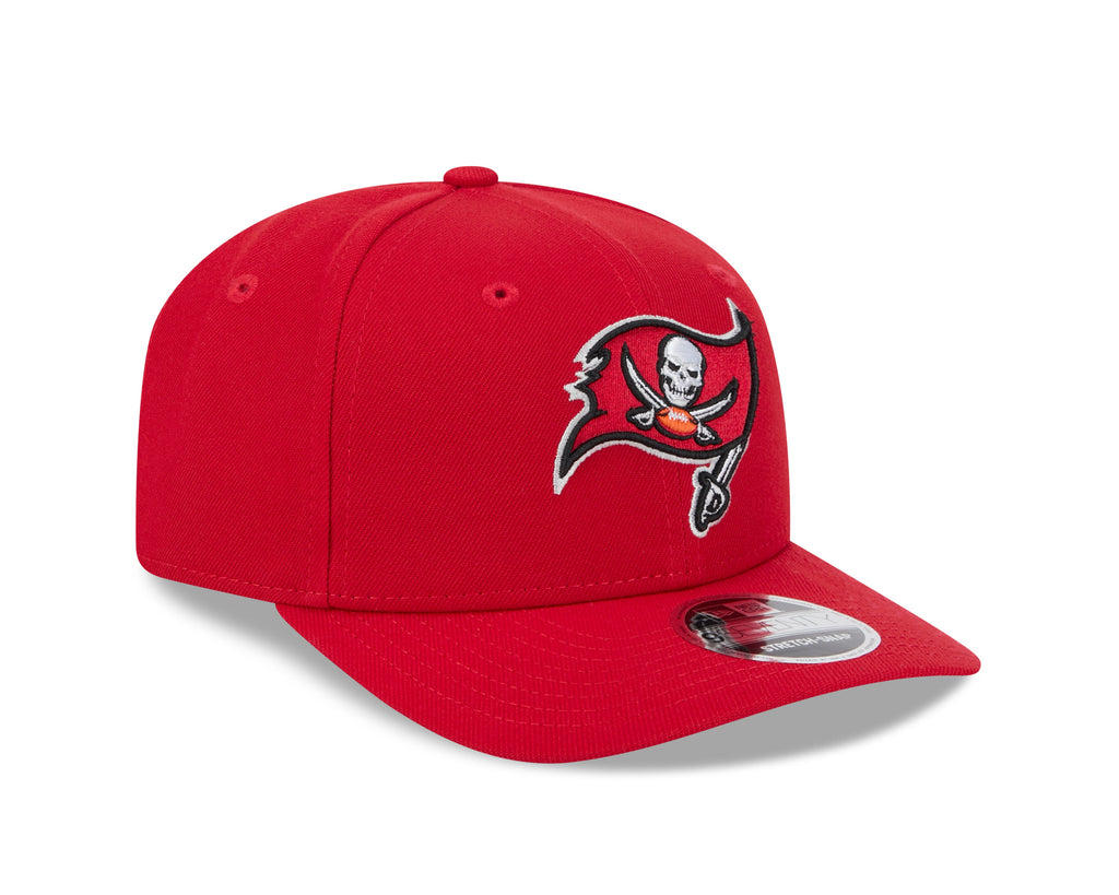 Tampa Bay Buccaneers New Era Red 9SEVENTY Adjustable Hat product image 3, provided for visual reference and product detail