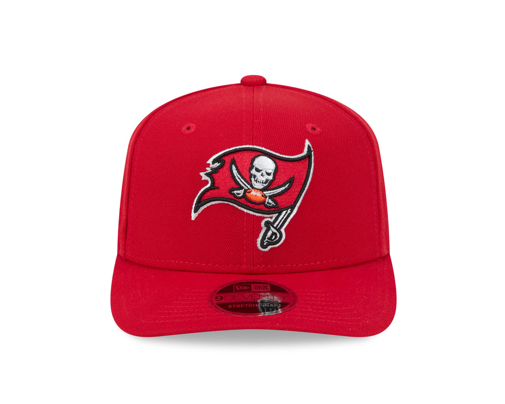 Tampa Bay Buccaneers New Era Red 9SEVENTY Adjustable Hat product image 2, provided for visual reference and product detail
