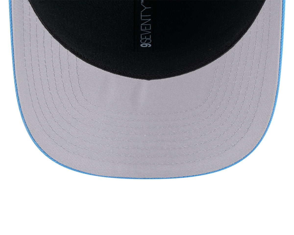 Houston Oilers New Era Sky Blue 9SEVENTY Adjustable Hat product image 7, provided for visual reference and product detail