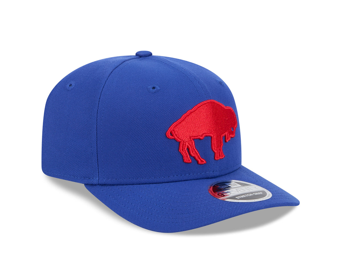 Buffalo Bills New Era Royal Blue Throwback 9SEVENTY Adjustable Hat product image 3, provided for visual reference and