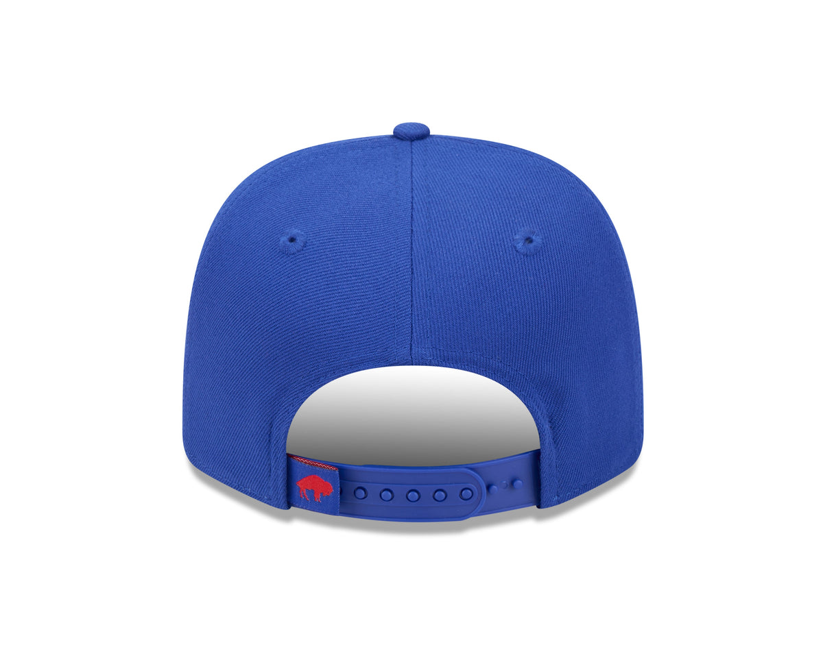 Buffalo Bills New Era Royal Blue Throwback 9SEVENTY Adjustable Hat product image 6, provided for visual reference and
