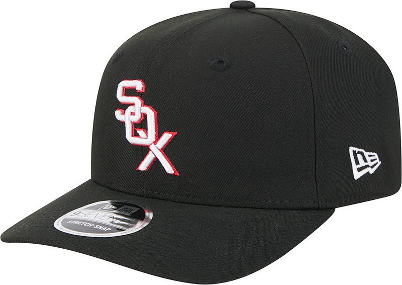 Chicago White Sox Cooperstown 59 New Era Black 9SEVENTY Adjustable Hat product image 1, provided for visual reference and