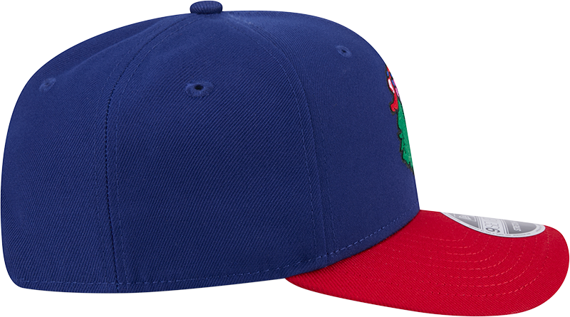 Philadelphia Phillies Blue/Red Phanatic New Era 9SEVENTY Stretch Snap Adjustable Hat product image 5, provided for visual