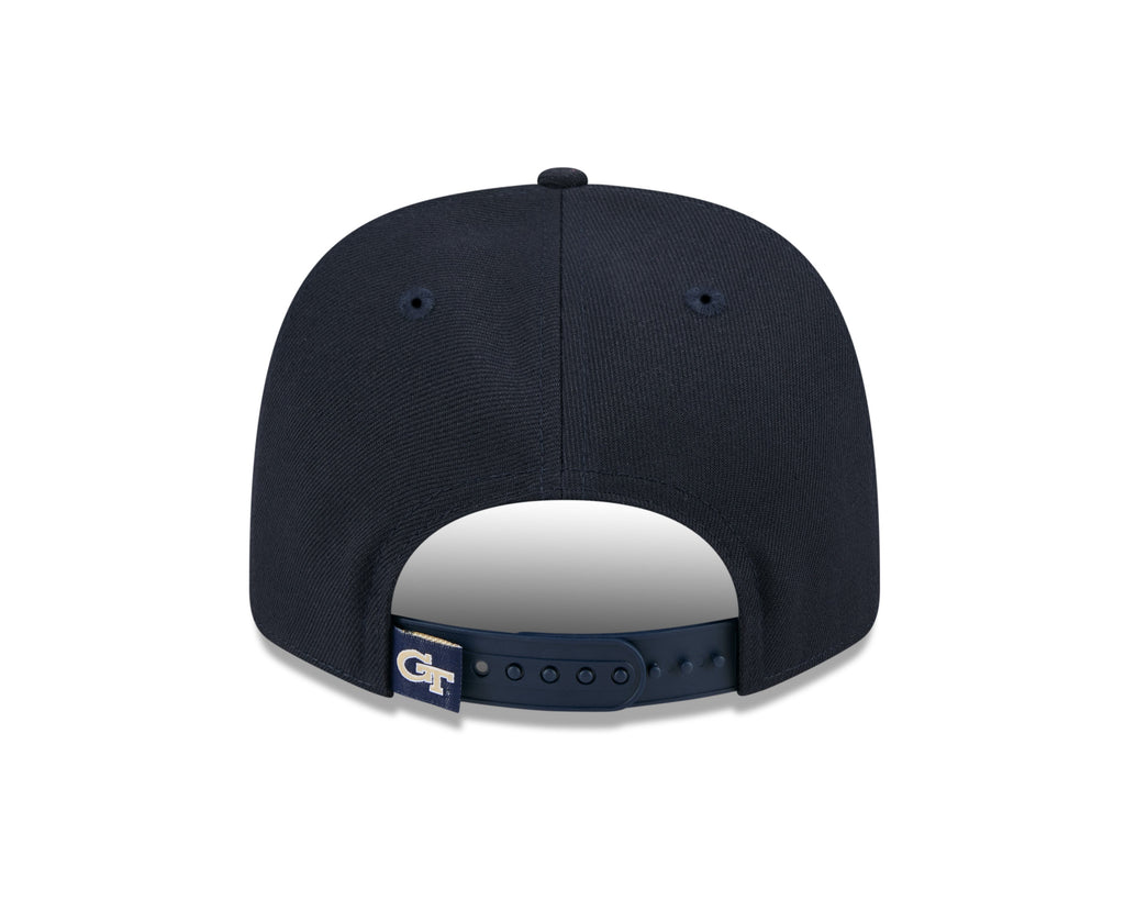 Georgia Tech Yellow Jackets New Era Navy 9SEVENTY Adjustable Hat product image 6, provided for visual reference and product