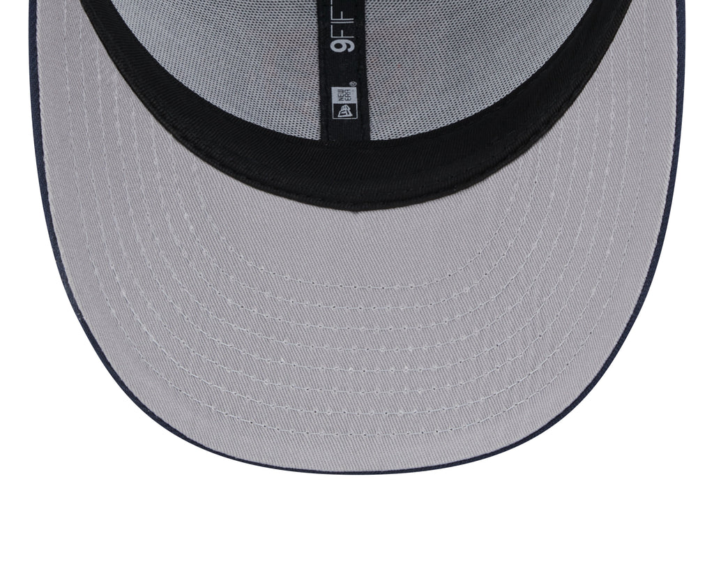 Chicago Bears New Era Navy Primary Low Profile Trucker 9FIFTY Adjustable Hat for Men product image 7, provided for visual