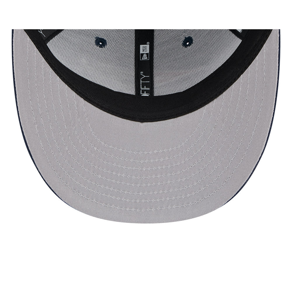 New Era New England Patriots Navy Low Profile Trucker 9FIFTY Hat for Men product image 5, provided for visual reference and