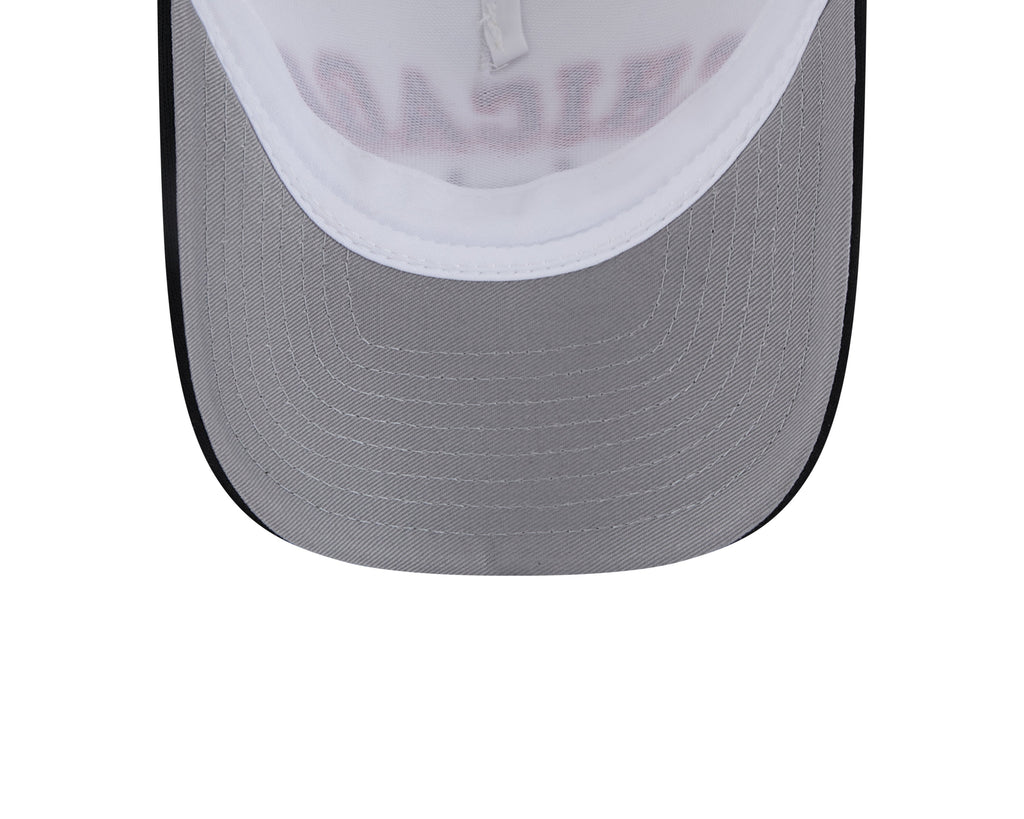 Chicago Bulls 2 Tone Chrome/Black New Era 9FORTY M-Crown Trucker Adjustable Hat product image 7, provided for visual