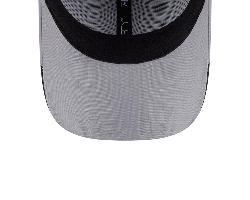 Chicago Blackhawks New Era Gray Linear Neo 39THIRTY Flex Hat product image 7, provided for visual reference and product
