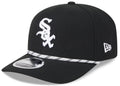 Chicago White Sox New Era Black Multi Rope 9SEVENTY Stretch Snap Adjustable Hat product image 1, provided for visual