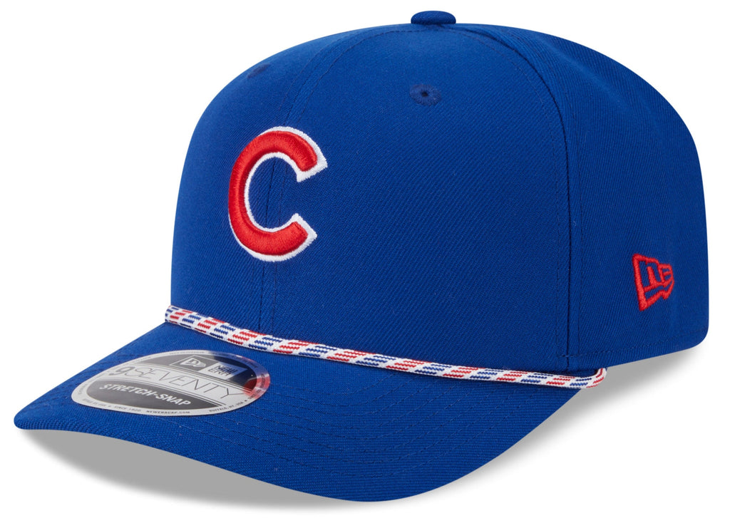 Chicago Cubs New Era Royal Blue Multi Rope 9SEVENTY Stretch Snap Adjustable Hat product image 1, provided for visual