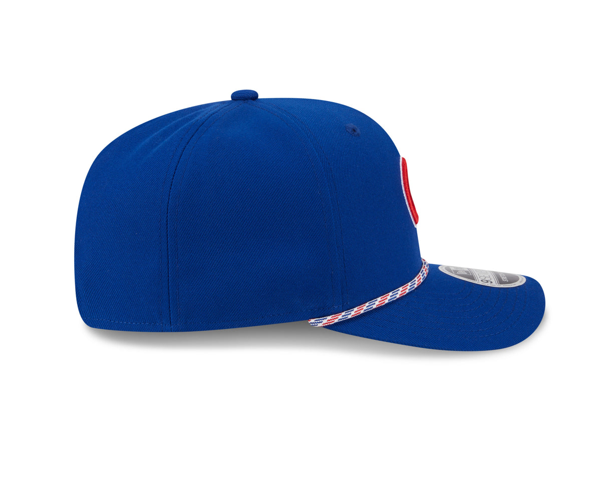 Chicago Cubs New Era Royal Blue Multi Rope 9SEVENTY Stretch Snap Adjustable Hat product image 4, provided for visual