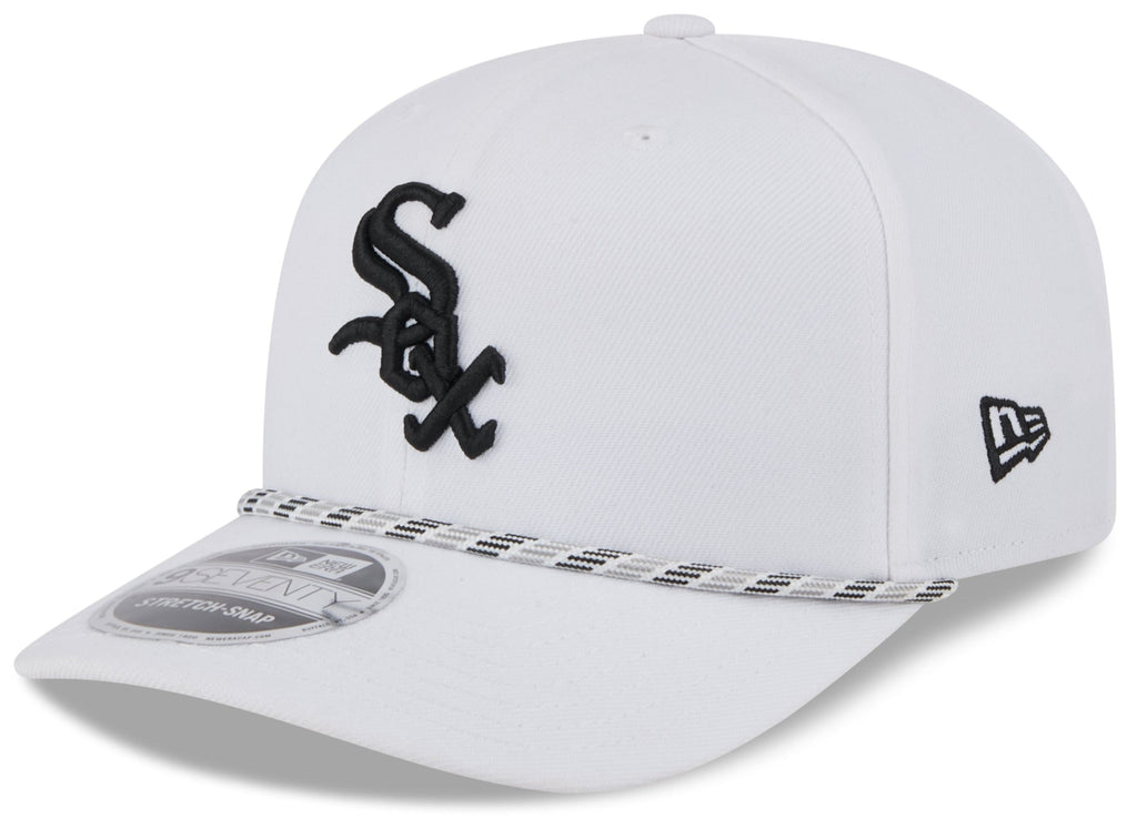 Chicago White Sox New Era White Multi Rope 9SEVENTY Stretch Snap Adjustable Hat product image 1, provided for visual