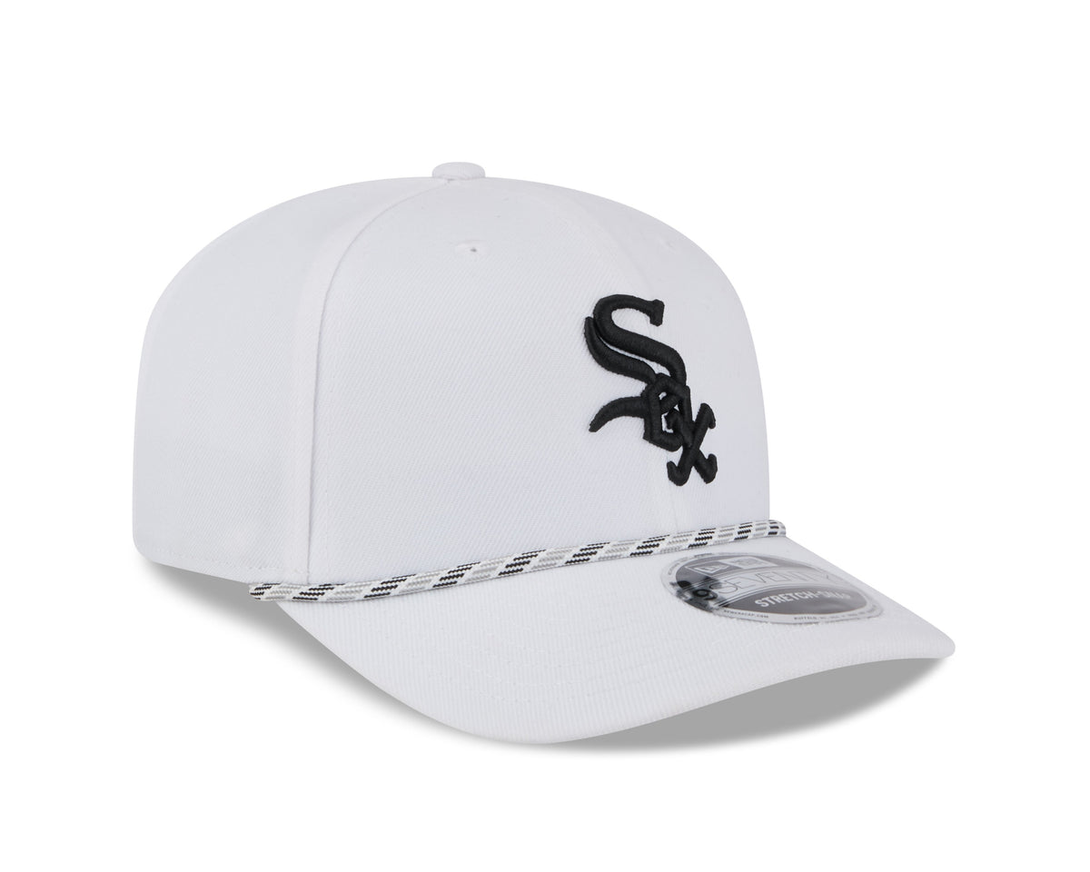 Chicago White Sox New Era White Multi Rope 9SEVENTY Stretch Snap Adjustable Hat product image 3, provided for visual